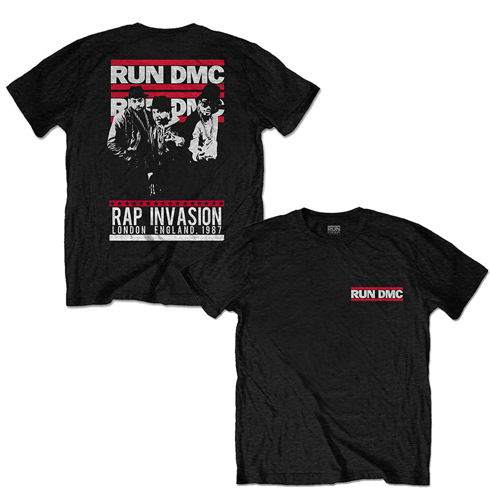 RUN DMC - (結成 45周年 ) - Rap Invasion / バックプリントあり